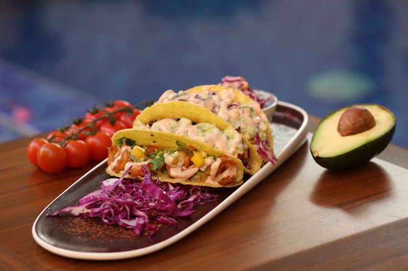 Costa Vida Sweet Pork Burrito with tender slow-cooked pork